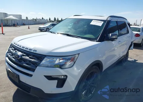 2019 Ford Explorer Xlt z USA, uszkodzony, nr VIN 1FM5K7DH1KGA60948
